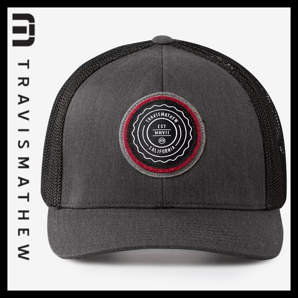 Travis Mathew Active Lifestyle
'The Patch' Snapback Hat NEW